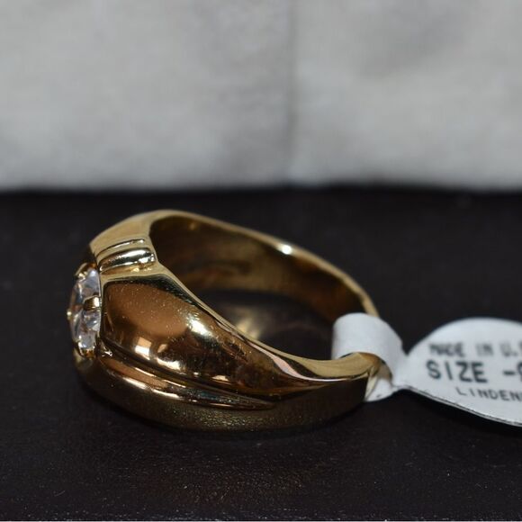 Lindenwold 14K Gold Plated Ring Size9 - Picture 4 of 6